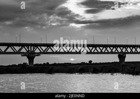 Il sogno del ponte Padma del Bangladesh è pronto per essere utilizzato. Domani il 25 giugno 2022, Foto Stock