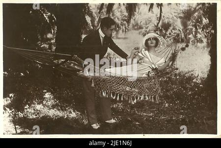 Idillio tragico 011 - film muto italiano Foto Stock