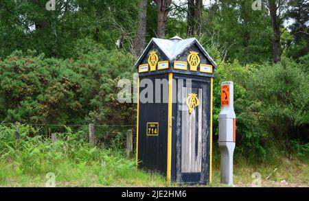 Call Box AA vintage n. 714 Foto Stock