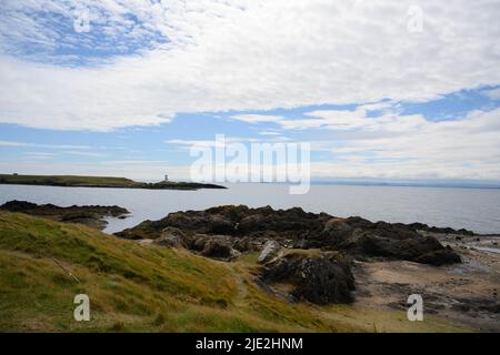 Faro di Elie Foto Stock