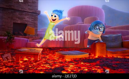 Di gioia e di tristezza, dentro e fuori, 2015 Foto Stock