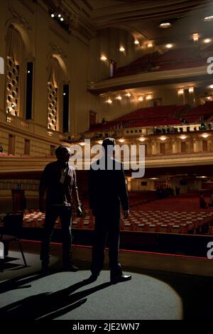 DANNY BOYLE, Michael Fassbender, Steve Jobs, 2015 Foto Stock