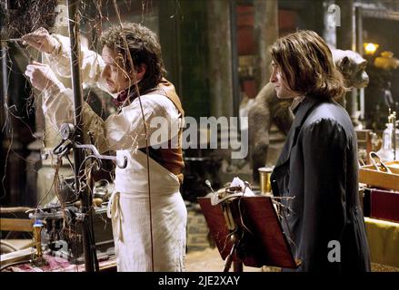 JAMES MCAVOY, Daniel Radcliffe, VICTOR FRANKENSTEIN, 2015 Foto Stock