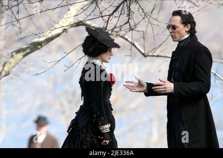 JESSICA CHASTAIN, TOM HIDDLESTON, crimson picco, 2015 Foto Stock