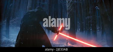 ADAM DRIVER, Star Wars: Episodio VII - La forza si risveglia, 2015 Foto Stock