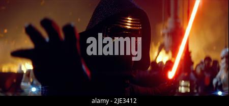 ADAM DRIVER, Star Wars: Episodio VII - La forza si risveglia, 2015 Foto Stock
