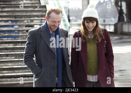 SIMON PEGG, lago Bell, l'uomo, 2015 Foto Stock