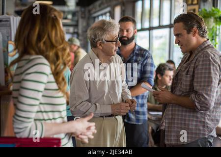 WOODY ALLEN, Joaquin Phoenix, uomo irrazionale, 2015 Foto Stock