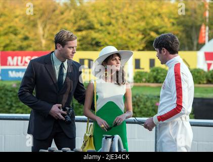 ARMIE HAMMER, ALICIA VIKANDER, LUCA CALVANI, l'uomo dall'U.N.C.L.E., 2015 Foto Stock