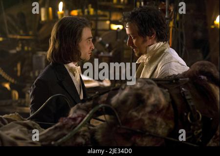 DANIEL RADCLIFFE, JAMES MCAVOY, VICTOR FRANKENSTEIN, 2015 Foto Stock