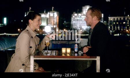 Ofelia LOVIBOND, SIMON PEGG, l'uomo, 2015 Foto Stock