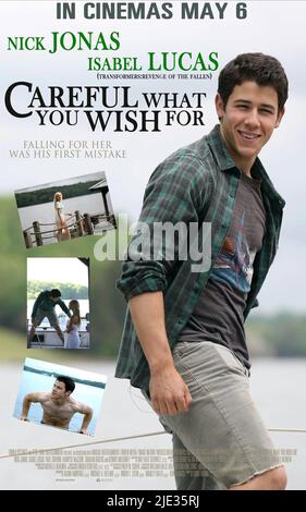 NICK JONAS, attenti a ciò che si desidera per, 2015 Foto Stock