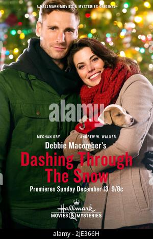 ANDREW W. WALKER, MEGHAN ORY, DEBBIE MACOMBER'S DASHING THROUGH THE SNOW, 2015 Foto Stock