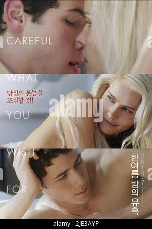 JONAS,POSTER, ATTENZIONE A CIÒ CHE SI DESIDERA, 2015 Foto Stock