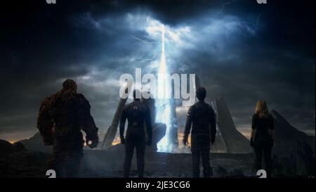 THING,JORDAN,TELLER,MARA, FANTASTIC FOUR, 2015 Foto Stock