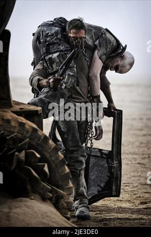 HARDY, HOULT, MAD MAX: FURY ROAD, 2015 Foto Stock