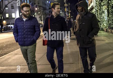 ROGEN, GORDON-LEVITT, MACKIE, LA NOTTE PRIMA, 2015 Foto Stock