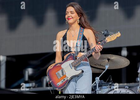 Firenze Rocks Italy 17 June 2022 The Mysteriness - Live in Florence at Visarno Arena © Andrea Ripamonti / Alamy Foto Stock