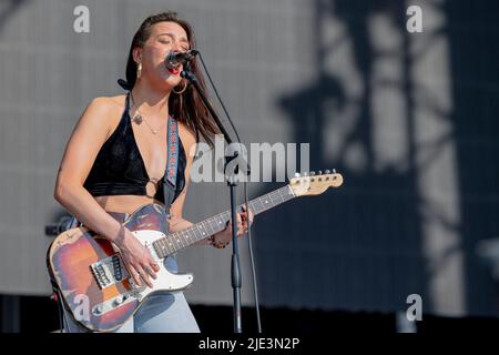 Firenze Rocks Italy 17 June 2022 The Mysteriness - Live in Florence at Visarno Arena © Andrea Ripamonti / Alamy Foto Stock