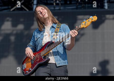 Firenze Rocks Italy 17 June 2022 The Mysteriness - Live in Florence at Visarno Arena © Andrea Ripamonti / Alamy Foto Stock