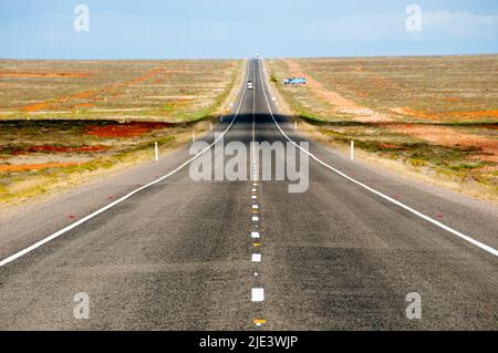 Stuart Highway - Australia Meridionale Foto Stock