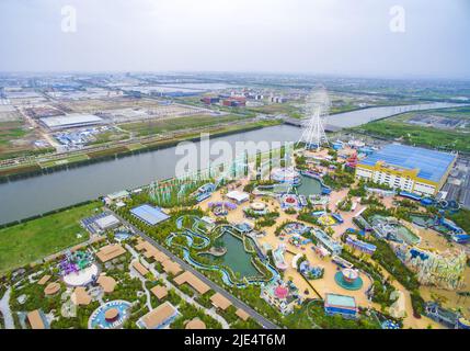 Hangzhou bay hot spring world Foto Stock