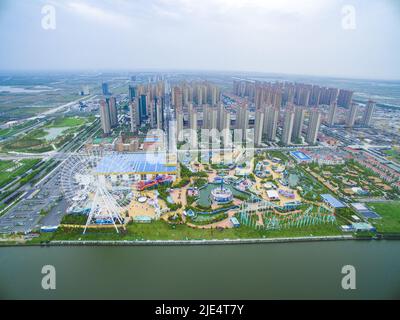 Hangzhou Bay caldo primavera mondo Foto Stock
