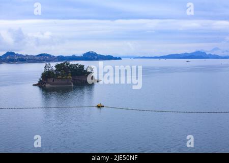 Nella provincia di Zhejiang hangzhou ChunAn Thousand Island Lake Foto Stock
