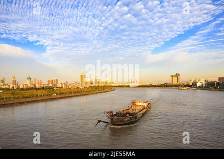 Zhejiang ningbo yinzhou turismo fiume fenghua Foto Stock