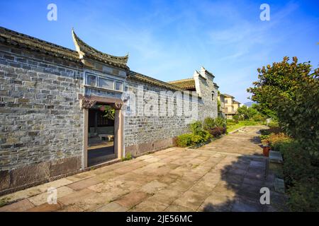 Zhejiang ningbo yinzhou pickled cabbage museum exhibition the old house Stock Photo