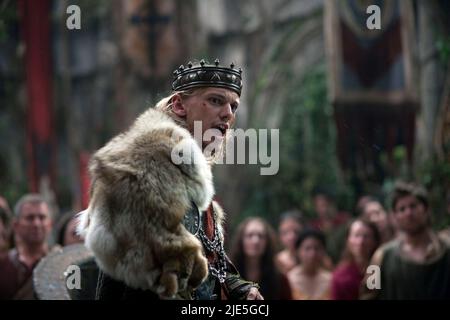 JAMIE CAMPBELL BOWER a CAMELOT (2011), diretto DA STEFAN SCHWARTZ e MIKAEL SALOMON. Credito: CBC / Album Foto Stock