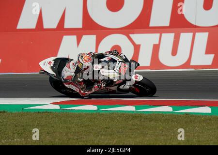 25 giugno 2022, TT Circuit Assen, Assen, Gran Premio d'Olanda 2022, nella foto Takaaki Nakagami dal Giappone, LCR Honda Foto Stock