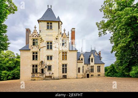 Château de Candé, Monts, Indre-et-Loire, Francia. Foto Stock
