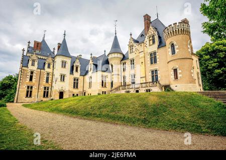 Château de Candé, Monts, Indre-et-Loire, Francia. Foto Stock