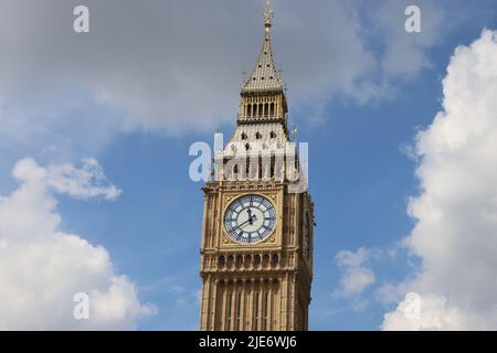 La bella torre del Big ben, Londra Foto Stock