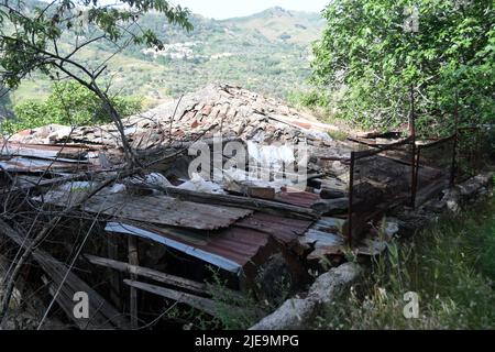 Perlupo Reggio Calabria - antiche rovine Foto Stock