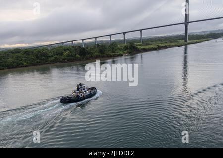 Ponte Puente Atlántico a Panama. Foto Stock