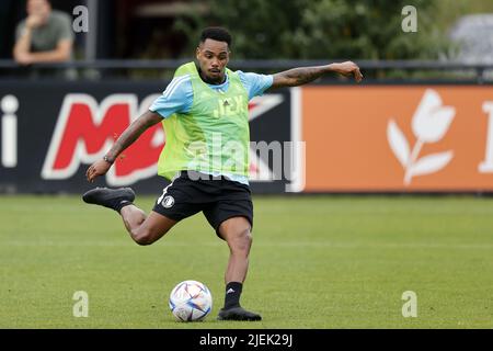 2022-06-27 12:21:56 ROTTERDAM - Danilo di Feyenoord durante la prima sessione di allenamento di Feyenoord al complesso sportivo 1908 il 27 giugno 2022 a Rotterdam, Olanda. ANP PIETER STAM DE JONGE olanda OUT - belgio OUT Foto Stock