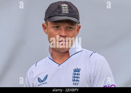 Leeds, Regno Unito. 27th giugno 2022. Ollie Papa d'Inghilterra dopo la partita a Leeds, Regno Unito, il 6/27/2022. (Foto di Mark Cosgrove/News Images/Sipa USA) Credit: Sipa USA/Alamy Live News Foto Stock