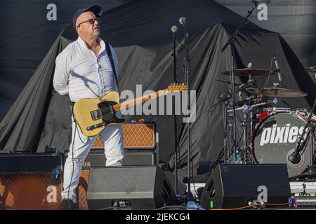Autodromo Enzo e Dino Ferrari 25 Giugno 2022 Pixies - Pearl Jam Opening - Live at Imola Italy © Andrea Ripamonti / Alamy Foto Stock