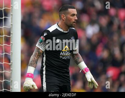 Foto di archivio datata 03-04-2022 del portiere Dean Bouzanis, che Reading hanno firmato un contratto triennale. Data di emissione: Lunedì 27 giugno 2022. Foto Stock