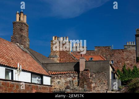 North Berwick, una città sul mare ed ex burgh reale in East Lothian, Scozia. Un posto bellissimo da visitare. Foto Stock