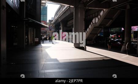 Siam Square Young People's Shopping Area Bangkok Thailandia Foto Stock