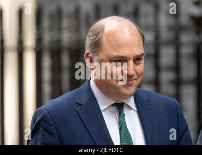 Londra, Regno Unito. 28th giugno 2022. Ministri in Downing Street, ben Wallace, Segretario alla Difesa, credito: Ian Davidson/Alamy Live News Foto Stock