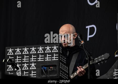 Kasabian Hampden Park Glasgow 26th giugno 2022 Foto Stock