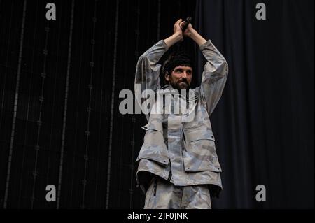 Kasabian Hampden Park Glasgow 26th giugno 2022 Foto Stock