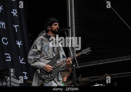 Kasabian Hampden Park Glasgow 26th giugno 2022 Foto Stock