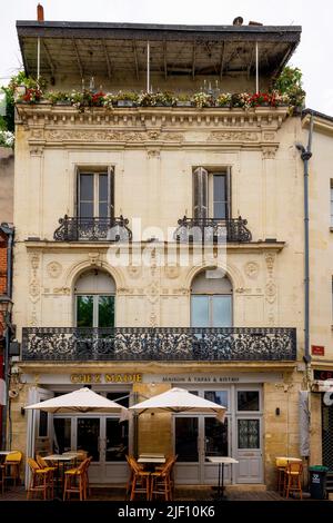 Casa storica di Plumereau Plumereau Plum Square, città vecchia di Tours. Indre-et-Loire dipartimento della regione Centro (Valle della Loira) Francia. Foto Stock