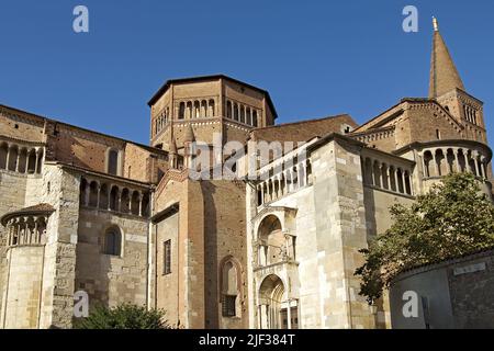 Cattedrale di Piacenza, Italia, Emilia Romagna Foto Stock