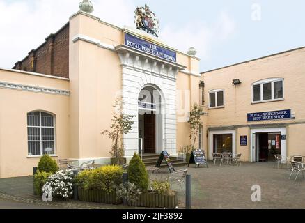 Produzione di porcellane The Royal Worcester Works, Regno Unito, Inghilterra, Dudley Foto Stock